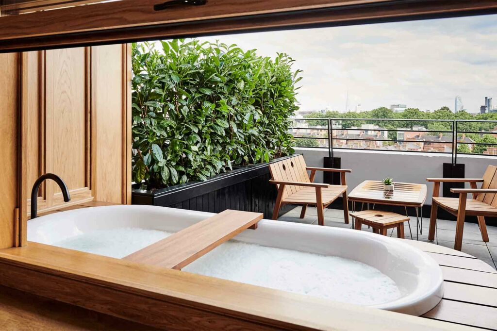 Junior Suite Terrace at The Standard, London, United Kingdom