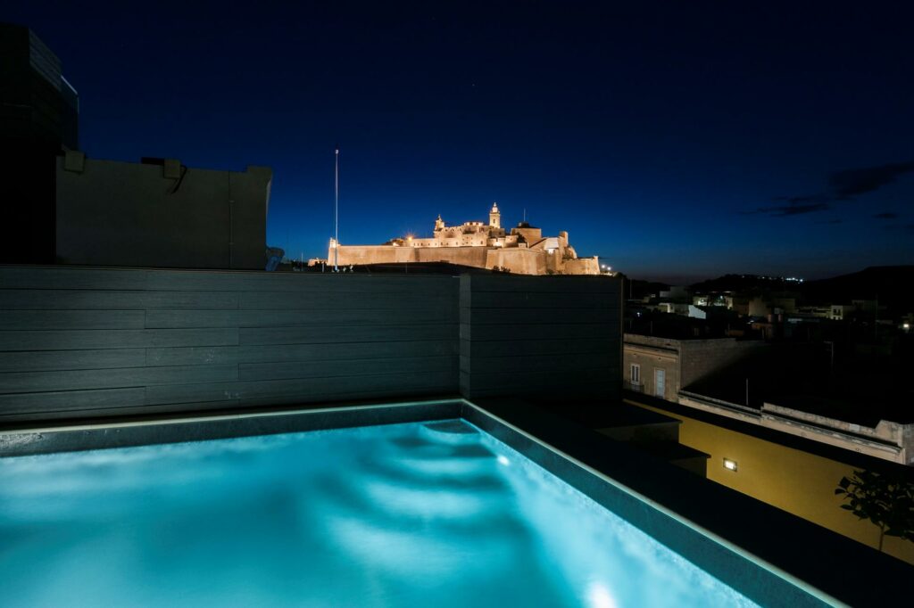 The Duke Boutique Hotel Gozo Malta Jacuzzi Presidential Suite pool