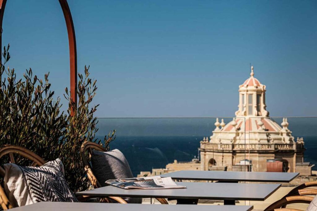 Rosselli AX Privilege Valletta Malta rooftop view