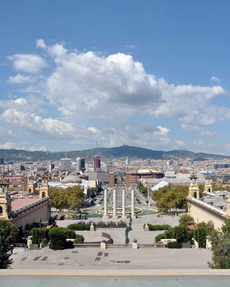 View over Barcelona, Spain