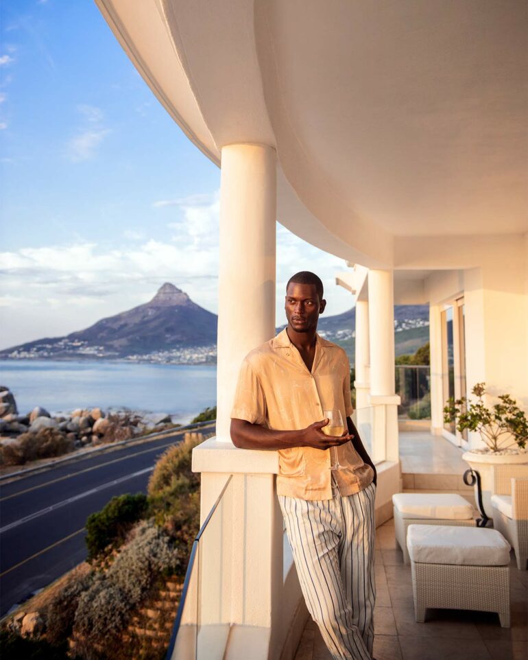 Model at the Twelve Apostles Hotel & Spa, Cape Town, South Africa
