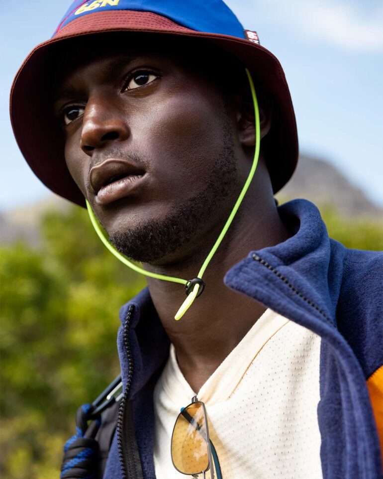 Model David J. Kabamba in Cape Town, South Africa