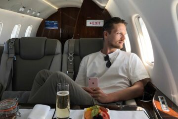 Aero semi-private jet review: Steffen Michels flies from London to Ibiza