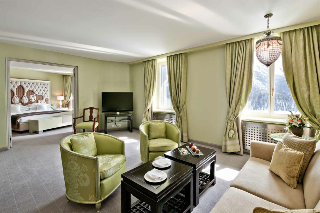 Grand Suite at the Carlton Hotel St Moritz, St Moritz, Switzerland
