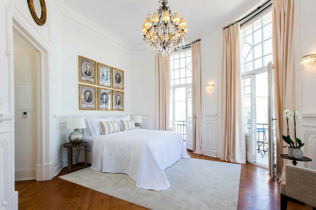 Bedroom at Grand House, Algarve, Portugal