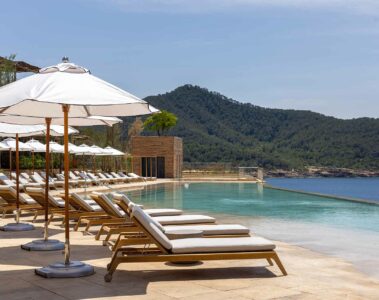 The pool at Six Senses Ibiza, Ibiza, Spain