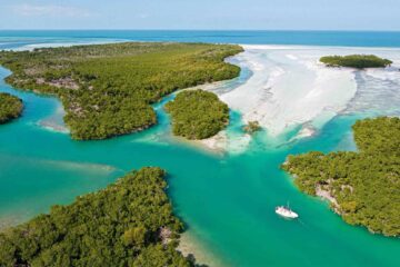 Aerial photography of The Florida Keys and Key West, Florida, USA