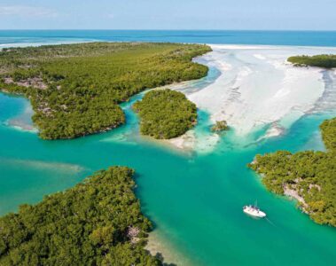 Aerial photography of The Florida Keys and Key West, Florida, USA