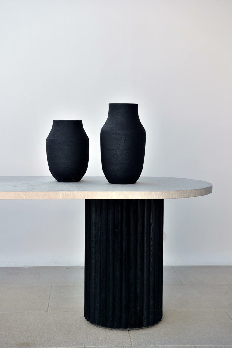 Vases on display at Kalesma, Mykonos, Greece