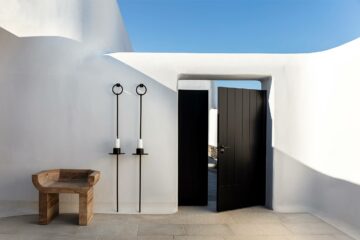 Entrance at Kalesma, Mykonos, Greece