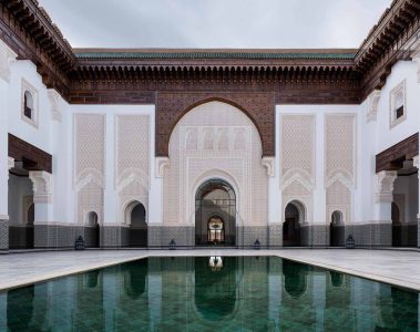 The Oberoi Marrakech, Ben Youssef Madrassa courtyard