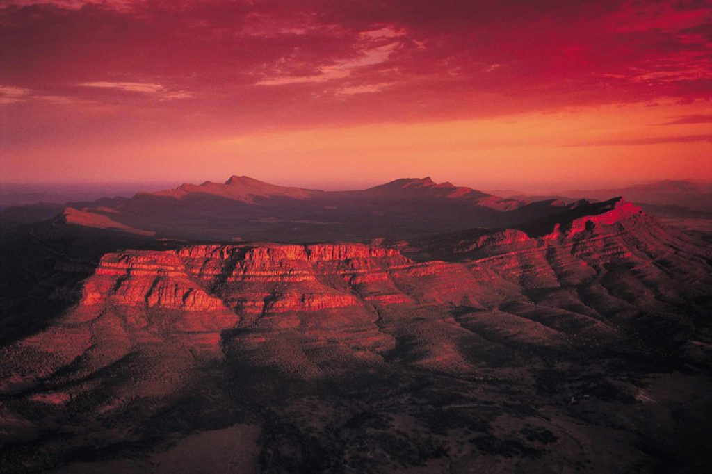 Wilpena Pound, the Flinders Ranges