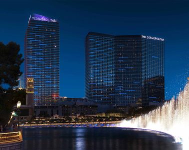 Exterior of The Cosmopolitan of Las Vegas, Las Vegas, Nevada, USA