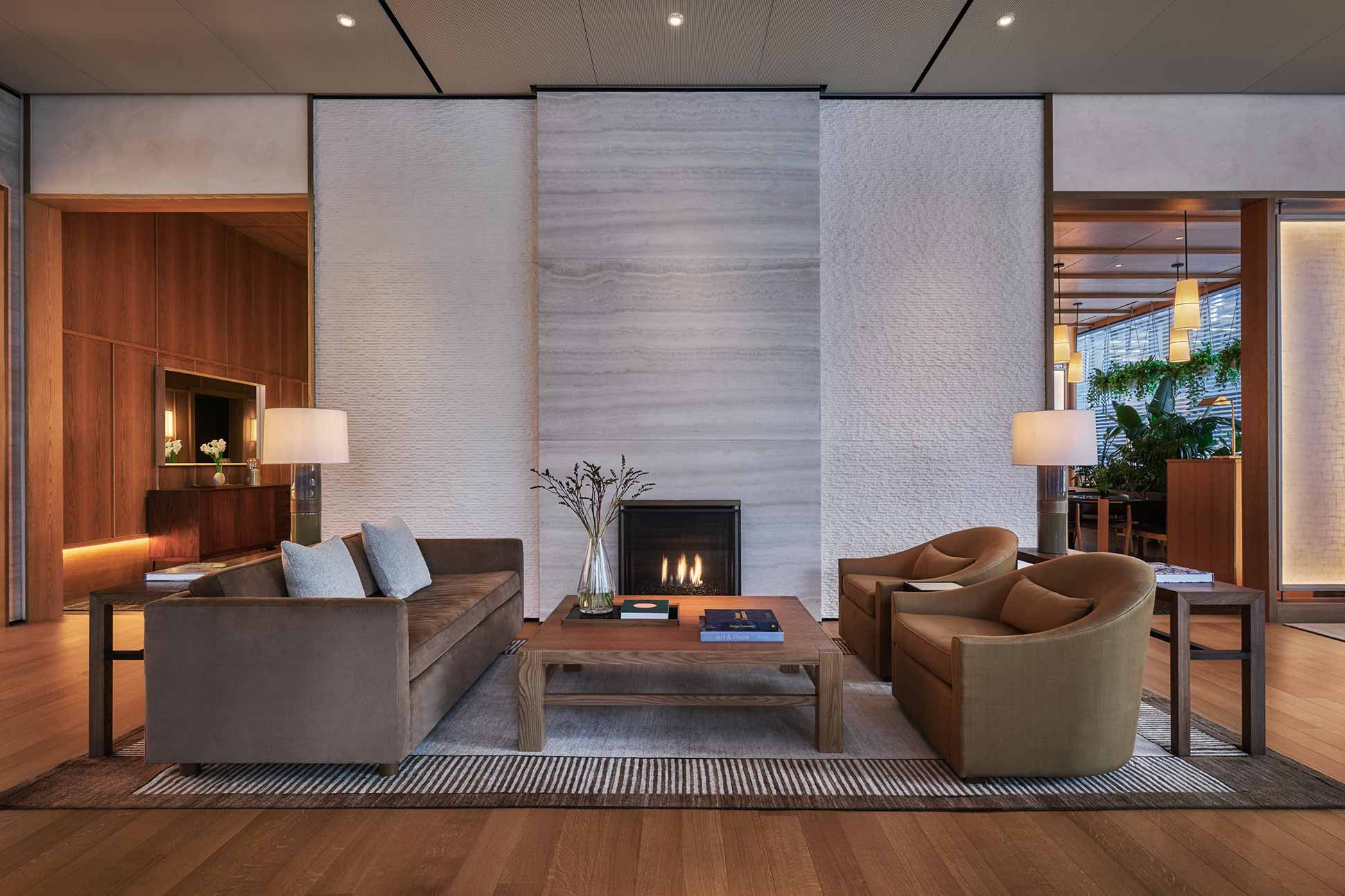 Pendry Manhattan West lobby