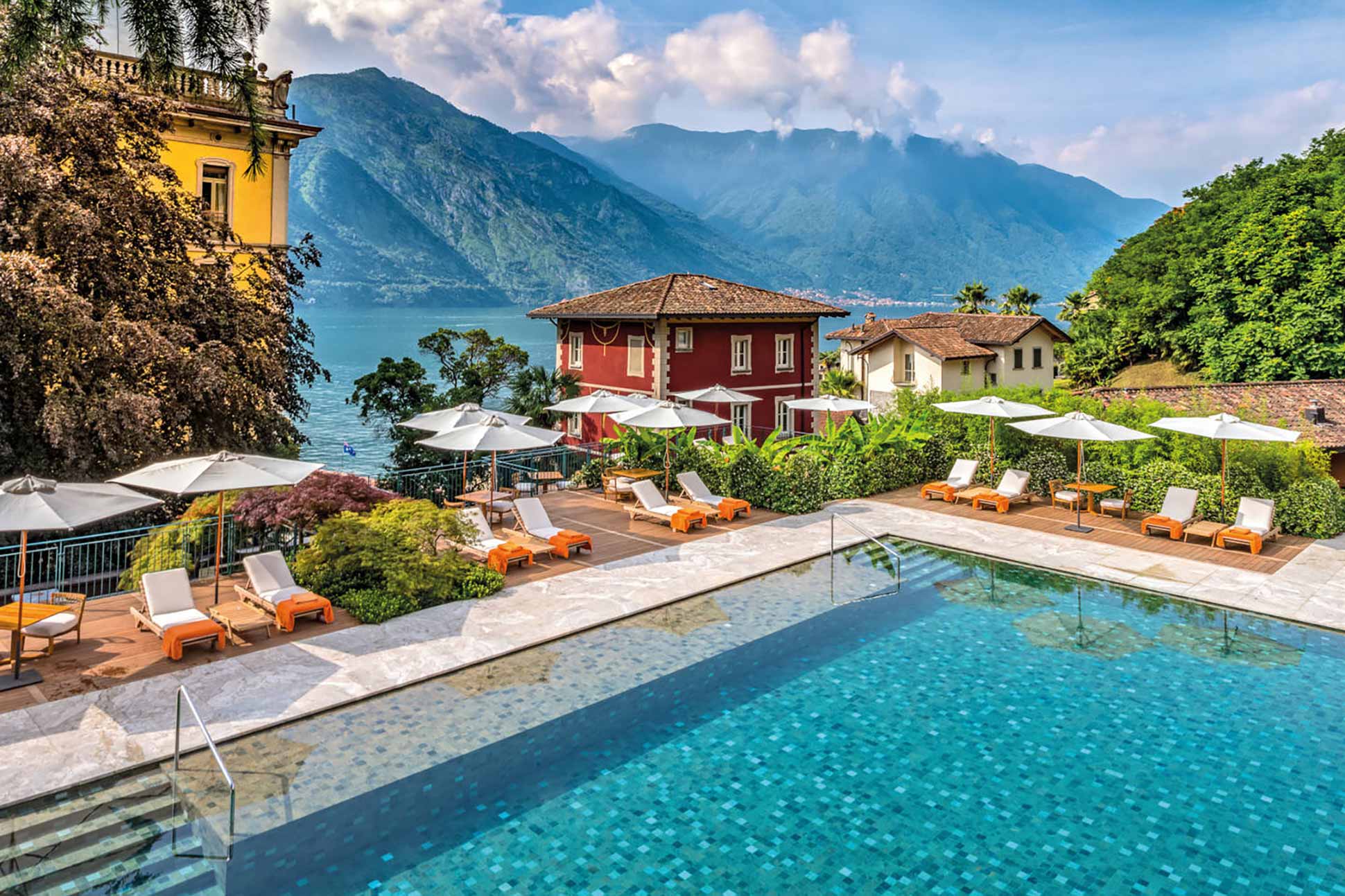 Grand Hotel Tremezzo & Villa Sola Cabiati <br> Lake Como, Italy