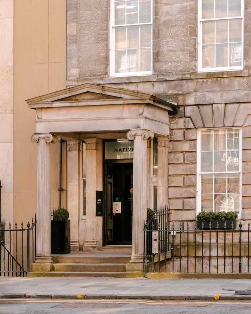 Entrance of Native Edinburgh, Edinburgh, Scotland