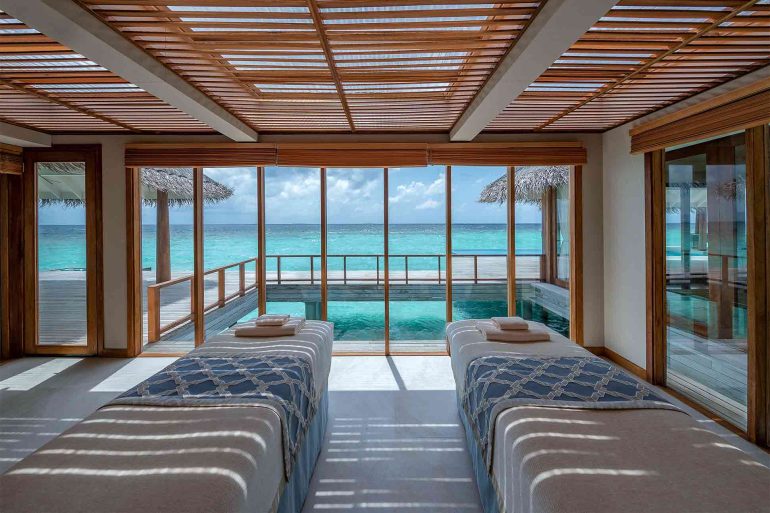 Massage room inside The Residence at Anantara Kihava Maldives Villas, The Maldives
