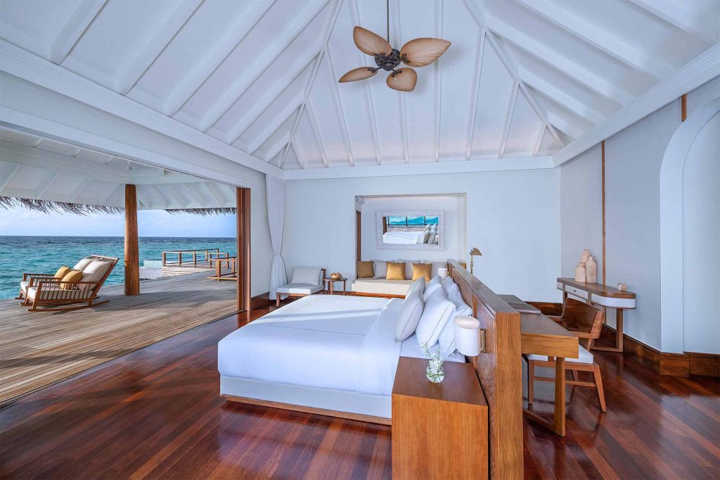 Bedroom inside The Residence at Anantara Kihava Maldives Villas, The Maldives