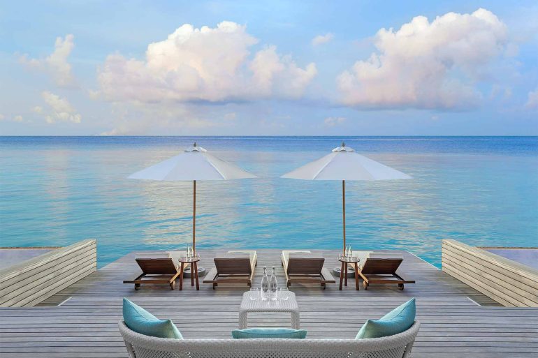 View from the spa at Anantara Kihava Maldives Villas, The Maldives