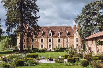 Exterior of Domaine des Etangs, Massignac, France