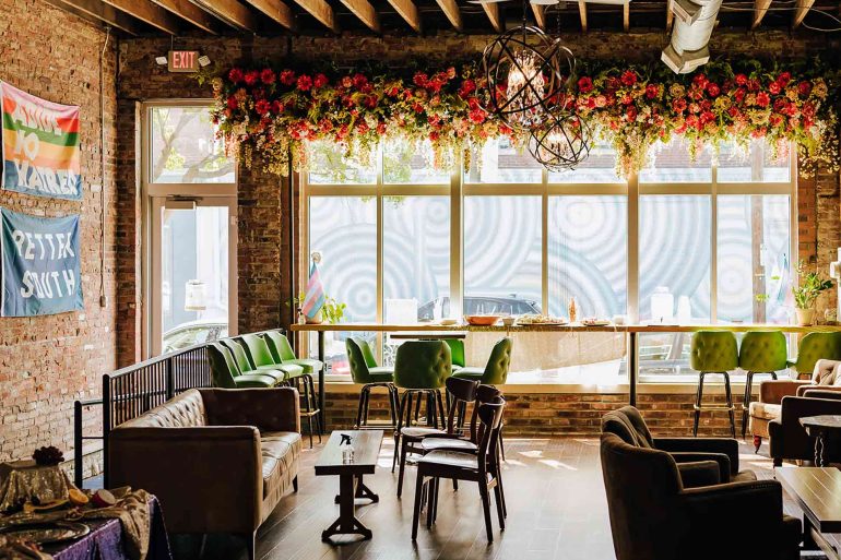 Trouble Bar interiors, Louisville, Kentucky