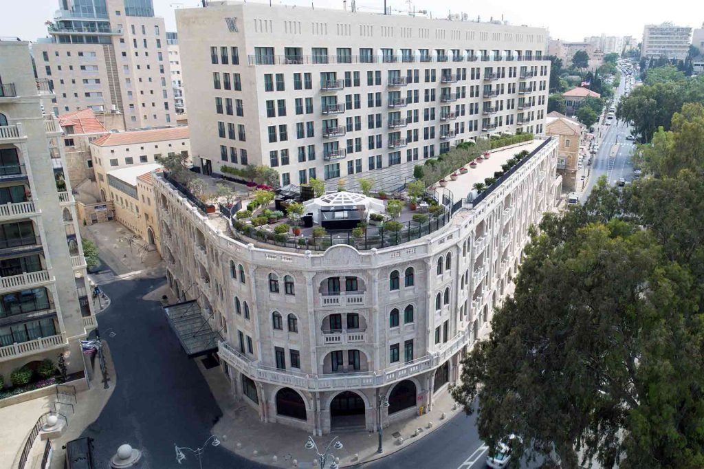 Exterior of the Waldorf Astoria Jerusalem, Jerusalem, Israel