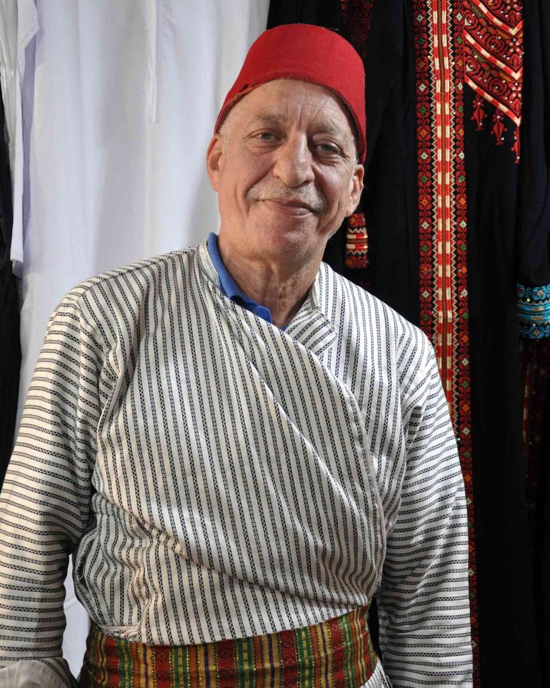 Portrait of Bilal Abu Khalaf in Jerusalem, Israel