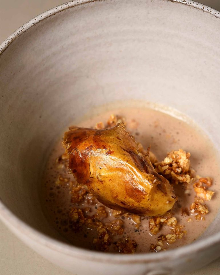 A vegan dish at Opa Tel Aviv, Israel