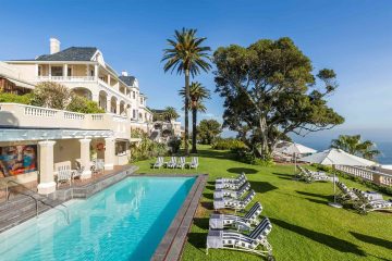 The main pool at Ellerman House, Cape Town, South Africa