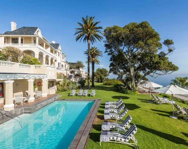 The main pool at Ellerman House, Cape Town, South Africa