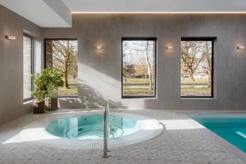 Interior pool at Graduate Cambridge, Cambridge, United Kingdom