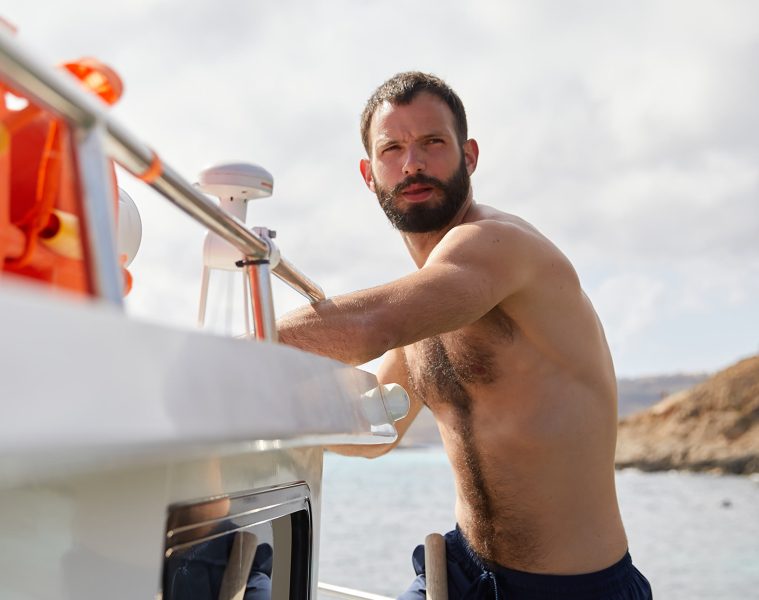 Model Matthew Saliba in Gozo, Malta
