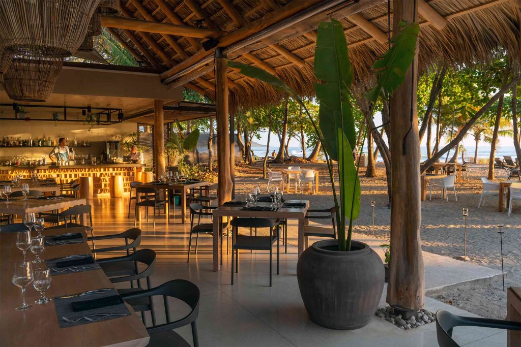 A restaurant at Nantipa – A Tico Beach Experience, Santa Teresa, Costa Rica