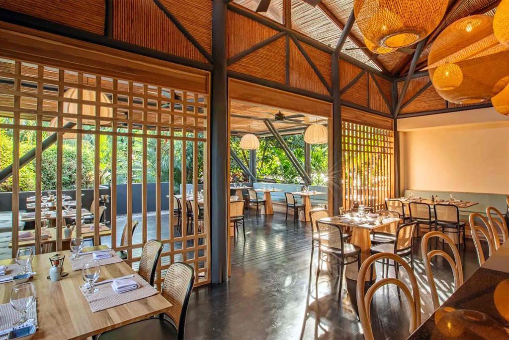 A restaurant at Nayara Gardens, Arenal Volcano National Park, Costa Rica