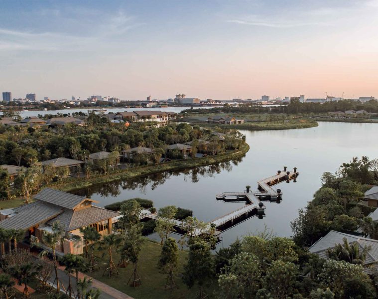 Aerial view of RAKxa, Bangkok, Thailand