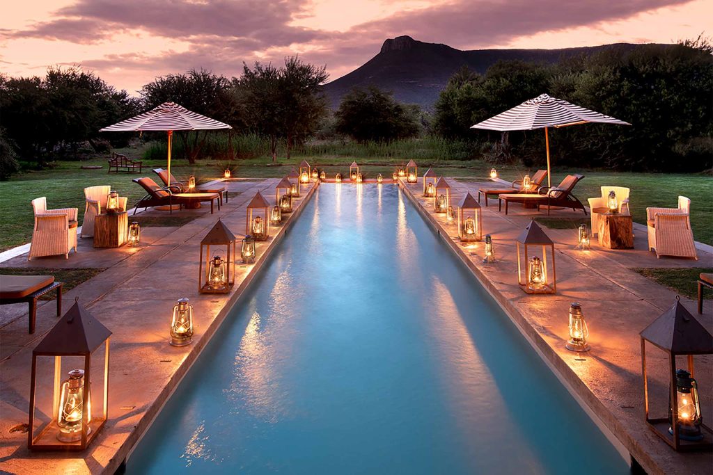 Pool at Samara Karoo Reserve, South Africa