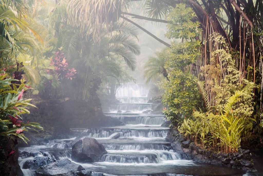 Hot springs in Costa Rica