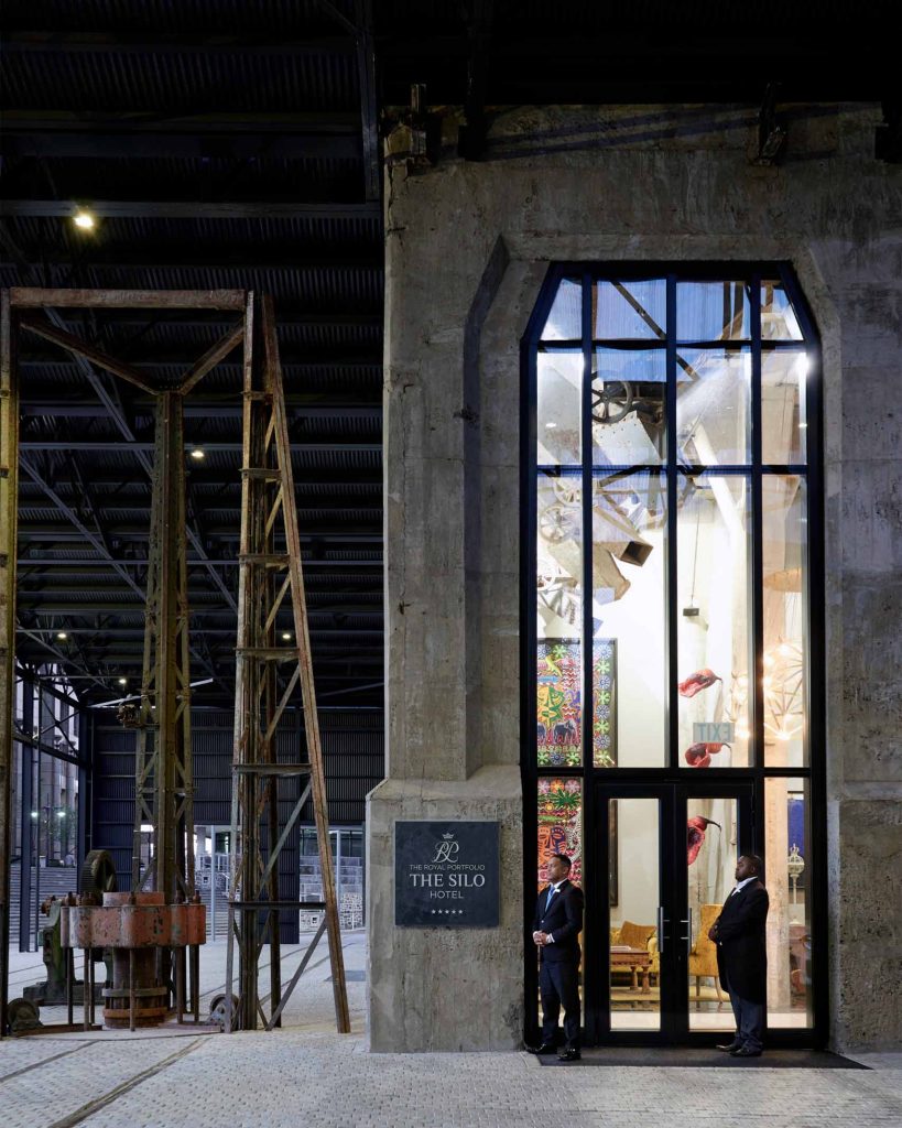 Entrance to The Silo Hotel, Cape Town, South Africa