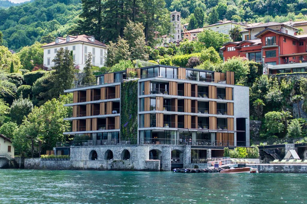 Luxury hotel openings in Italy: Il Sereno against the turquoise waters of Lake Como, Italy