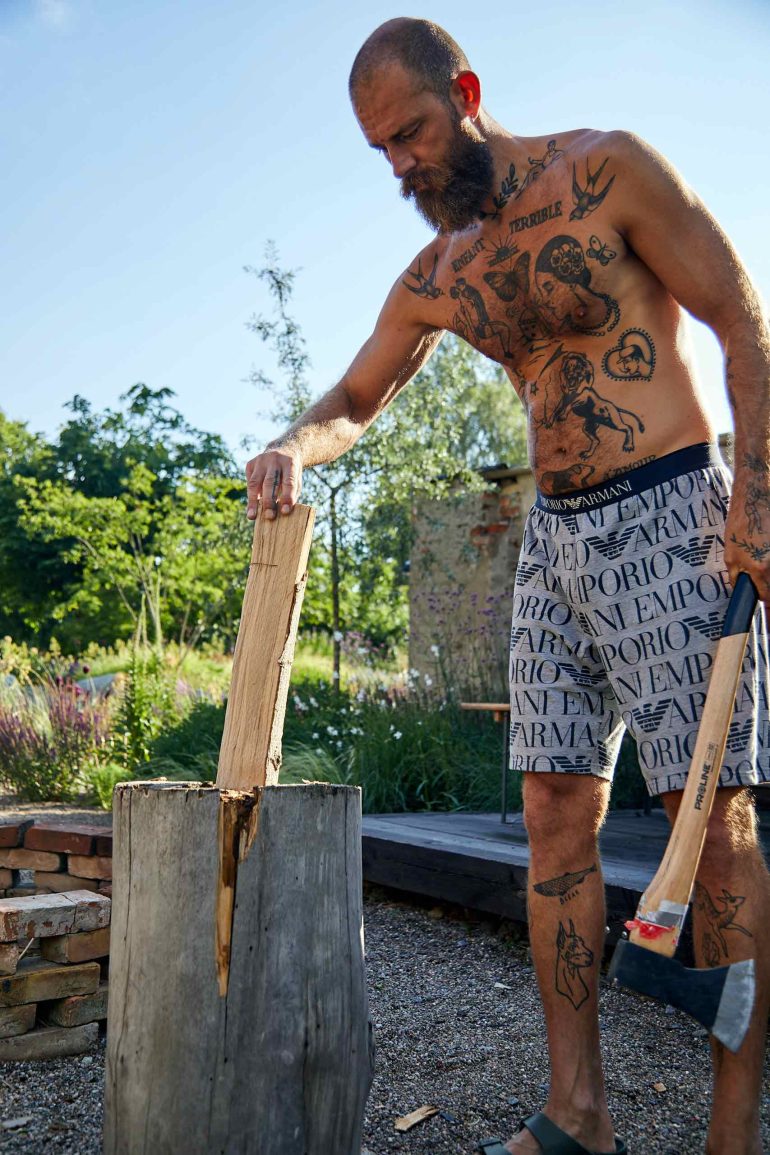 Andreas Zaremba at Hof Flieht, Uckermark, Germany