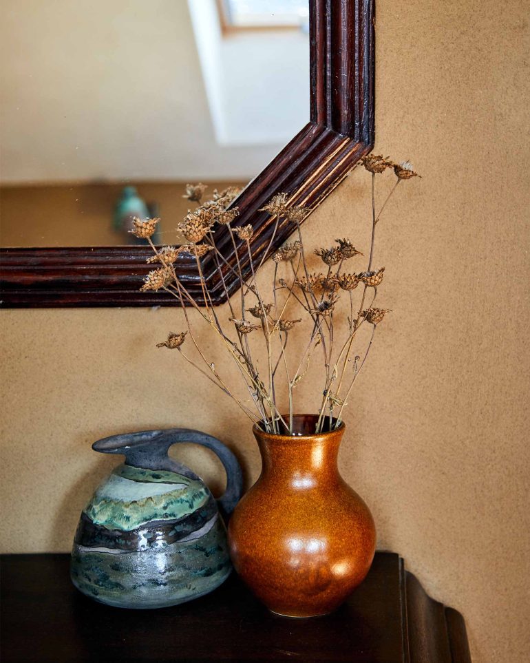 Vases at Hof Flieht, Uckermark, Germany