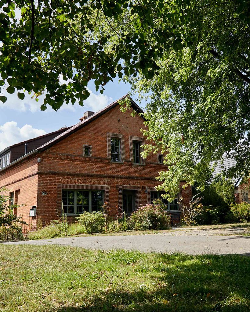 Exterior of Hof Flieht, Uckermark, Germany