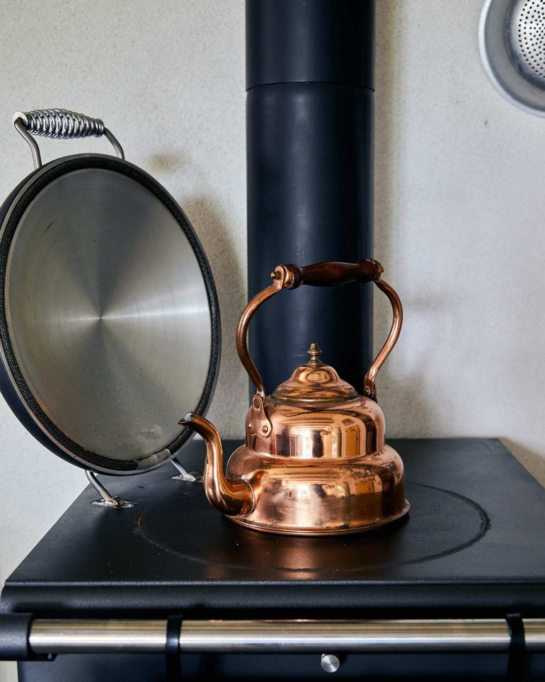 A teapot at Hof Flieht, Uckermark, Germany