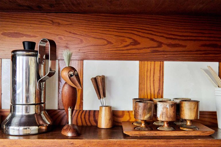 Interior design details at Hof Flieht, Uckermark, Germany