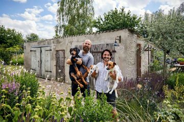 Gary Abela and Andreas Zaremba at Hof Flieht, Uckermark, Germany