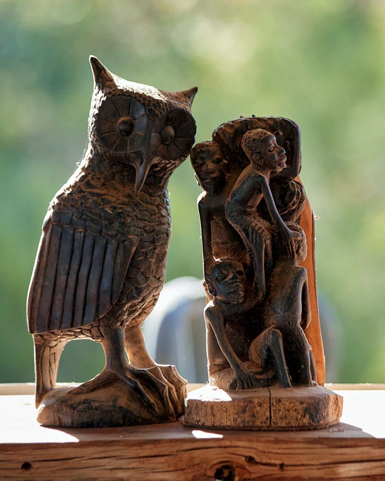 Wood carvings in South Australia, Australia