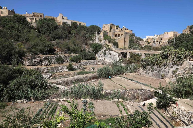 A farm in Gozo, Malta