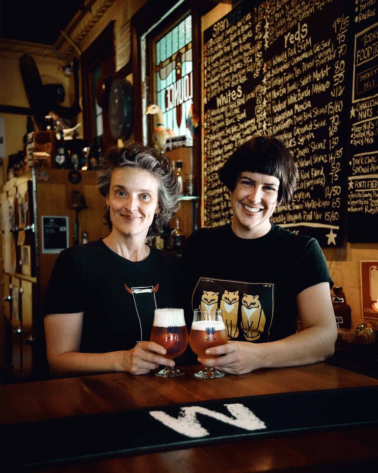 Bears are served at The Wheatsheaf Hotel in Adelaide, Australia