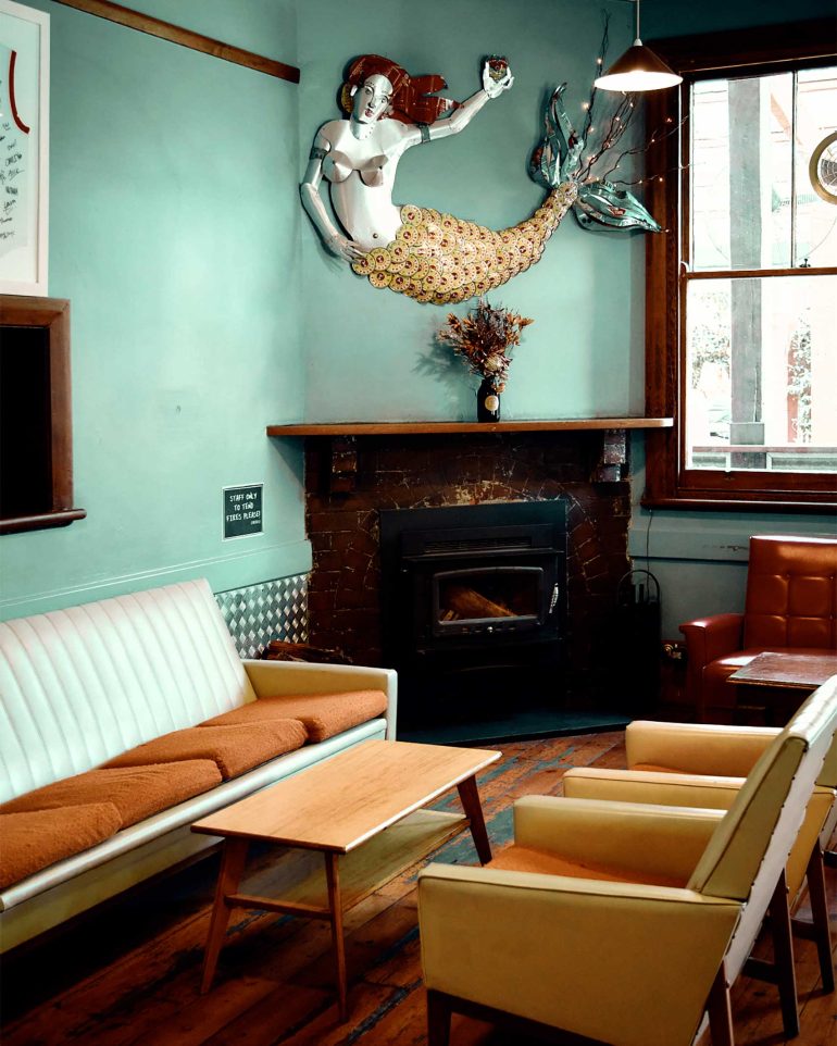 Interior detail of The Wheatsheaf Hotel, Adelaide, Australia