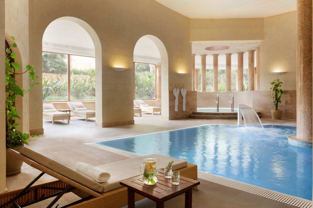 Luxury spa at Kempinski Hotel San Lawrenz, Gozo, Malta